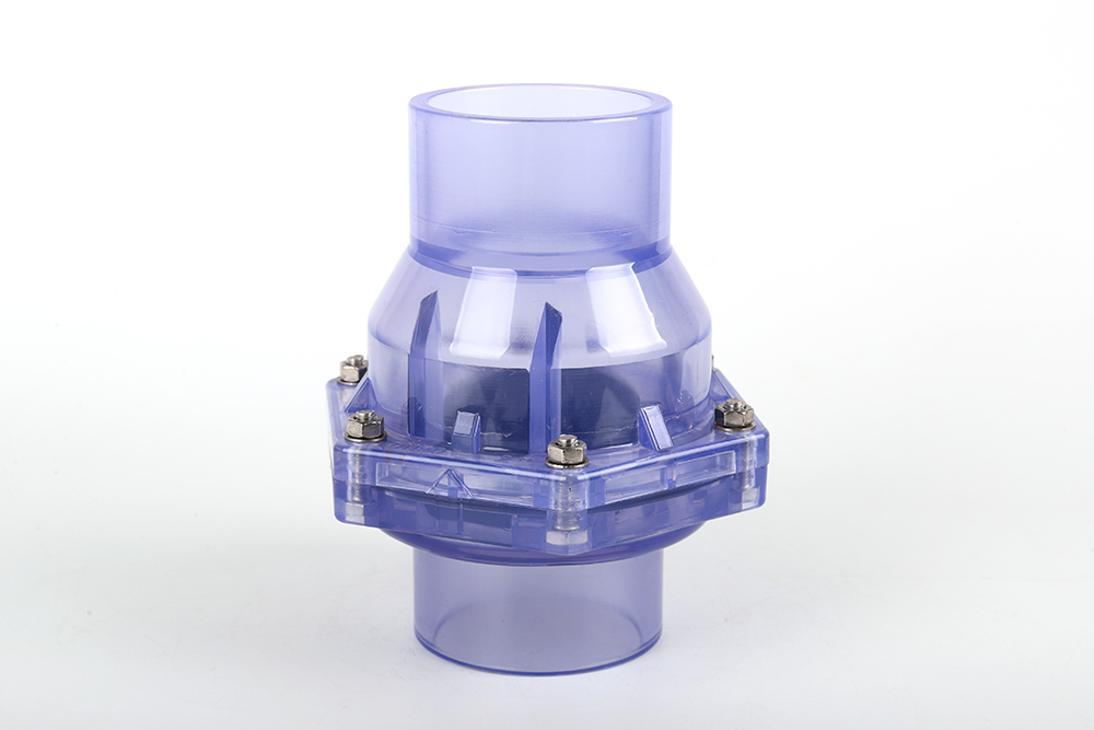 察哈尔右翼前透明翻板式止回阀